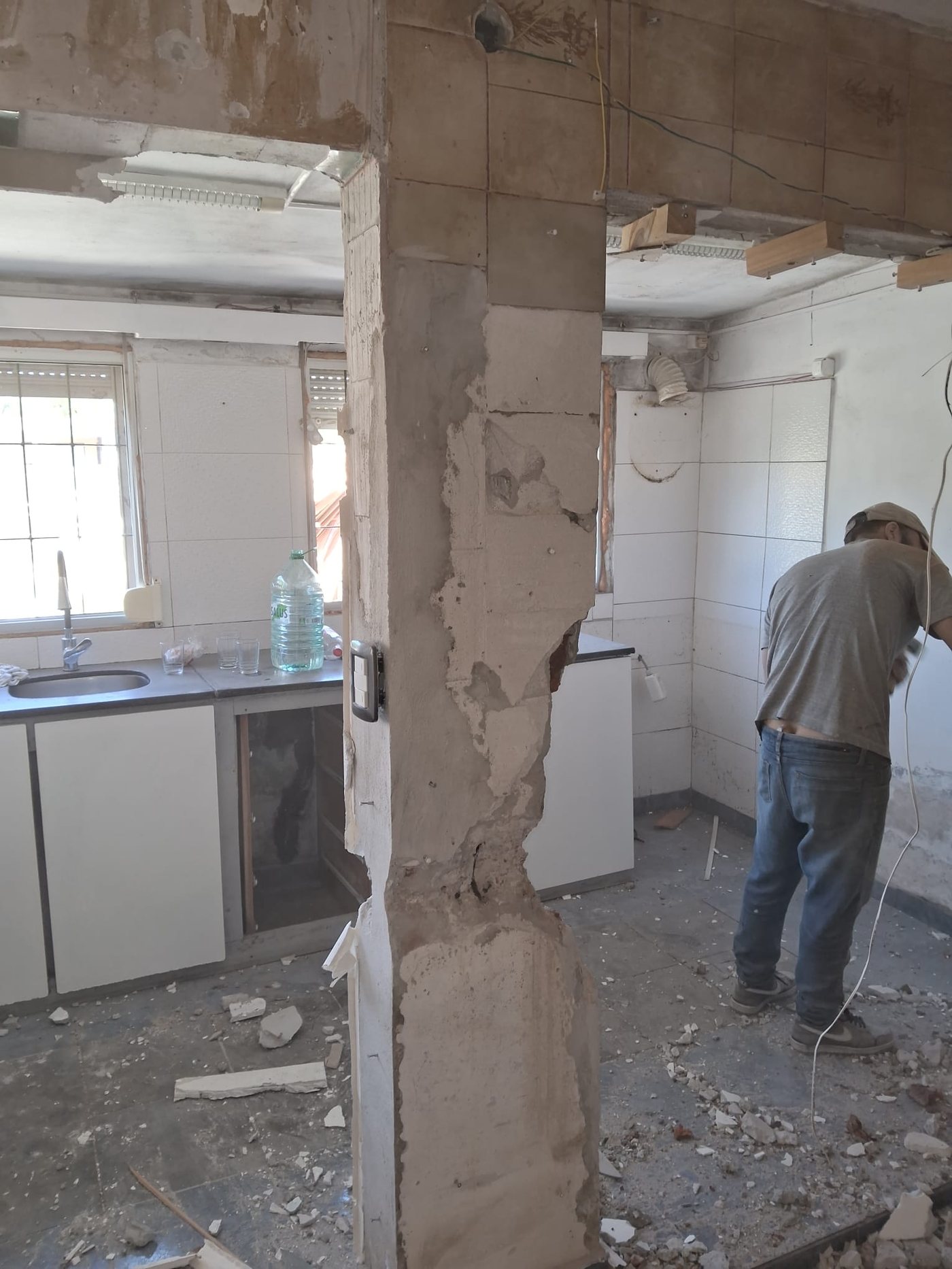 Cocina en reforma integral